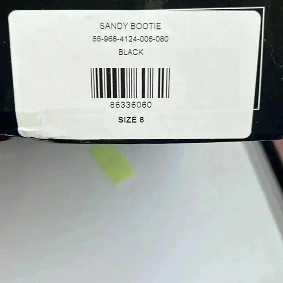 NY&C Sandi booty size 8 black - Picture 5 of 5
